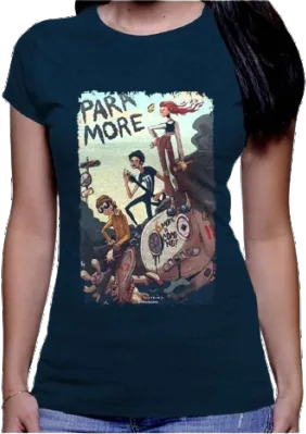 Camiseta de color estampada en DTF