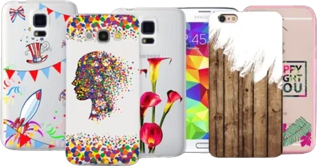 Estuches de celular personalizados con impresión UV