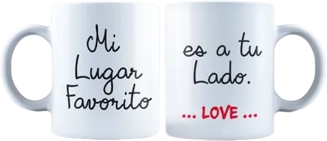 Tazas de cerámica blancas personalizadas